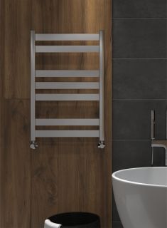 Полотенцесушитель водяной Indigo Top LASW80-7 80x50 см хром